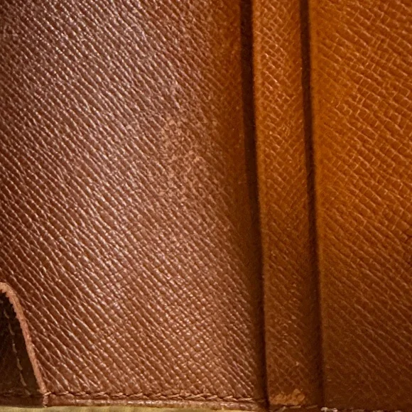 Louis Vuitton VintageBrown Monogram Porte-Monnaie Tresor Wallet